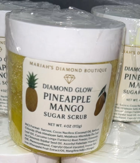 Diamond Glow - Pineapple Mango Glow  Sugar scrub
