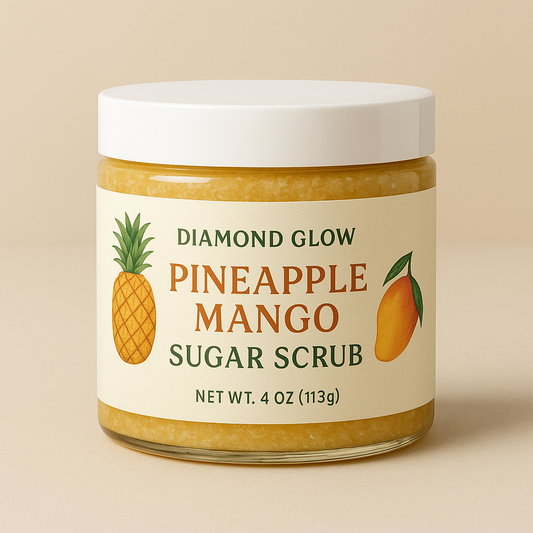 Diamond Glow - Pineapple Mango Glow  Sugar scrub