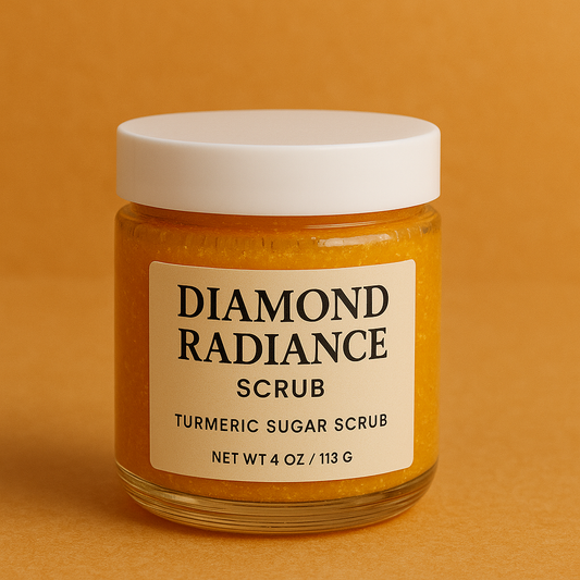 Diamond Radiance- Turmeric Sugar Scrub